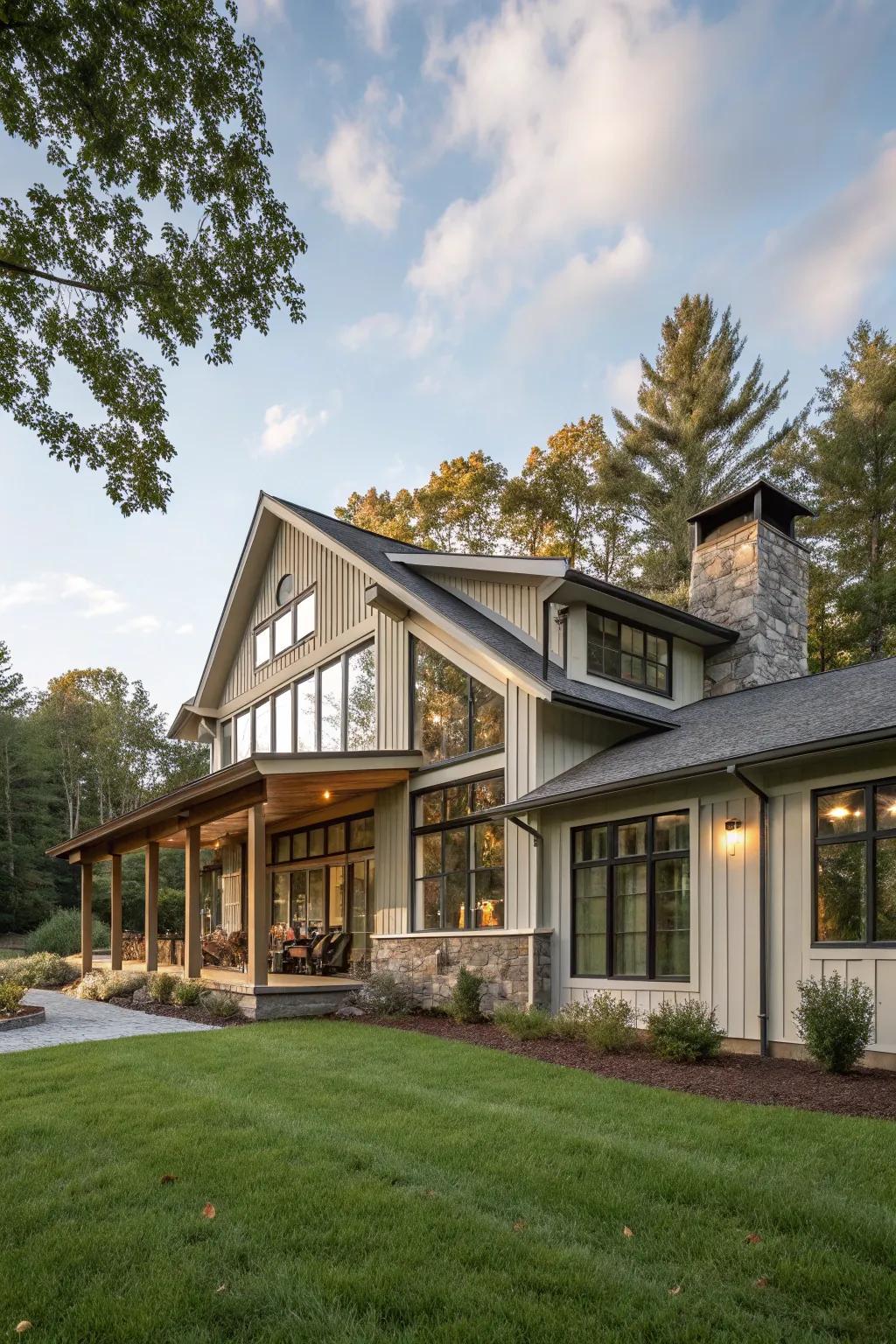 A seamless extension blending space with elegance