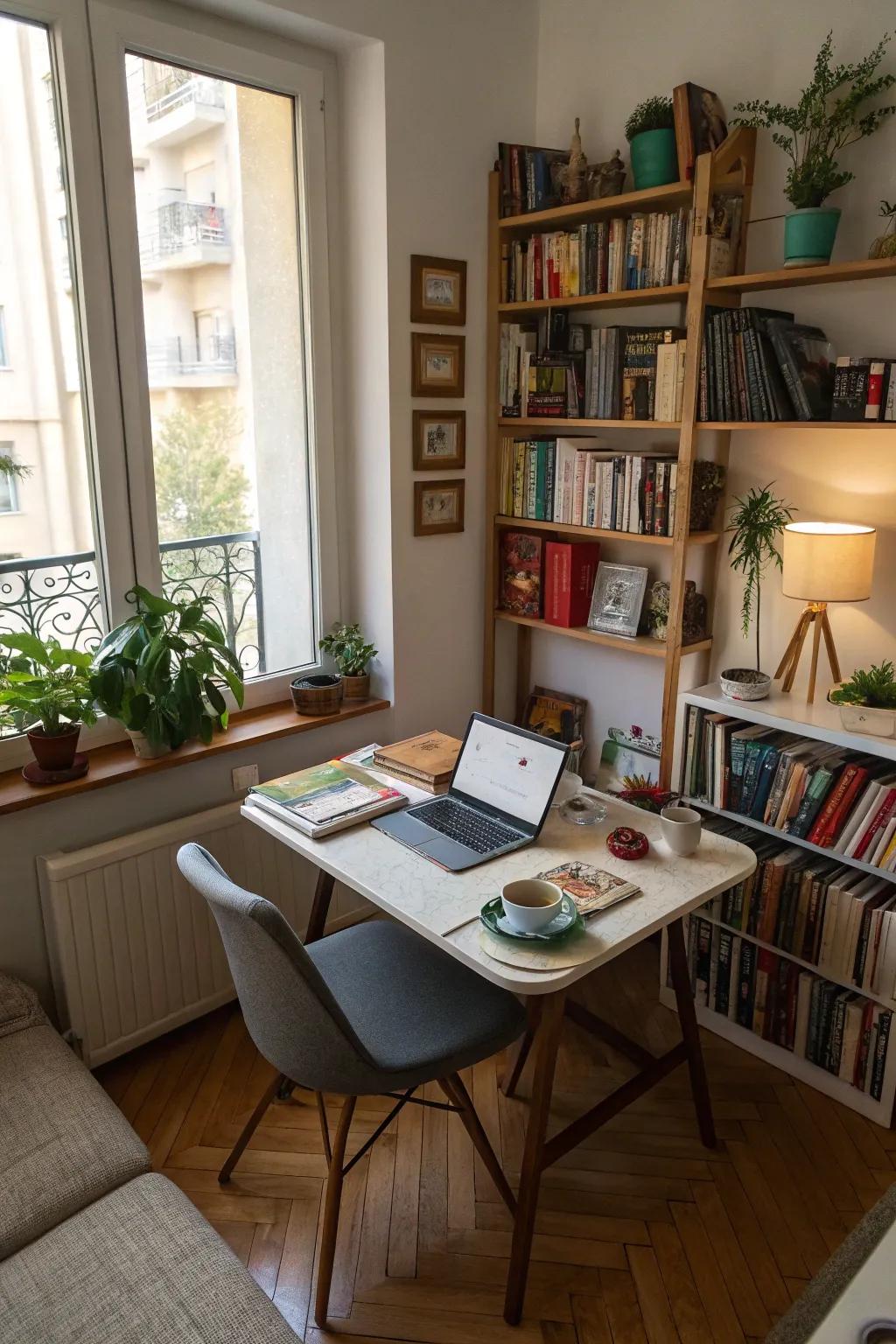 Versatile furniture maximizes the use of your available space.