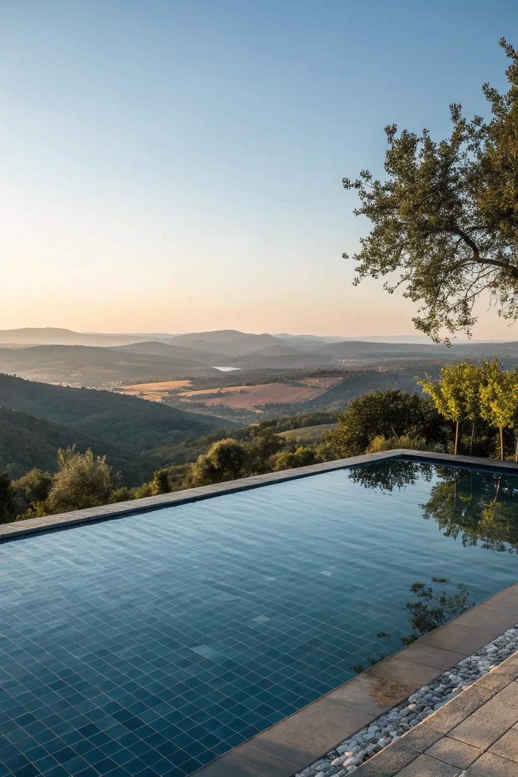 Indulge in the height of luxury with a breathtaking infinity pool.