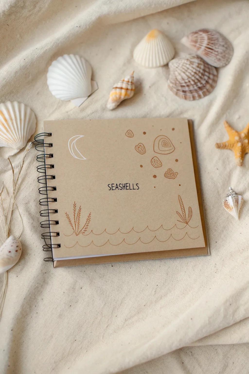 Immortalize your beach memories with the charm of sea shells; each souvenir tells a story of the sea.