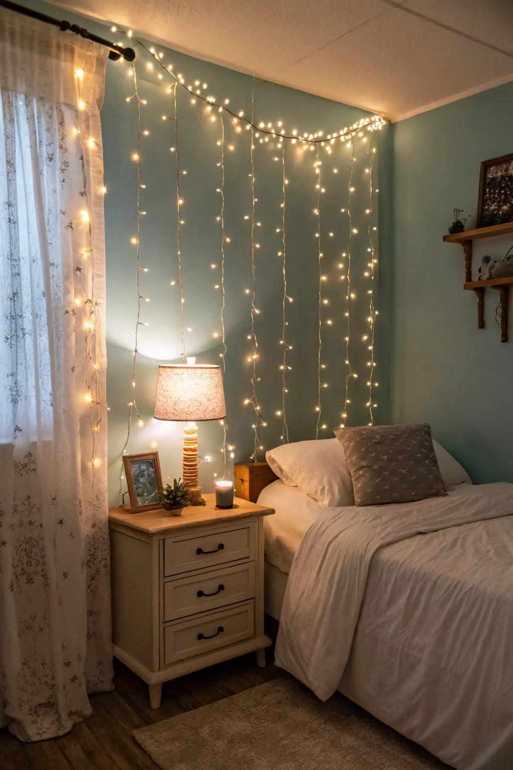 Delicate lights and snug lamps establish a welcoming shine that immediately warms any space.