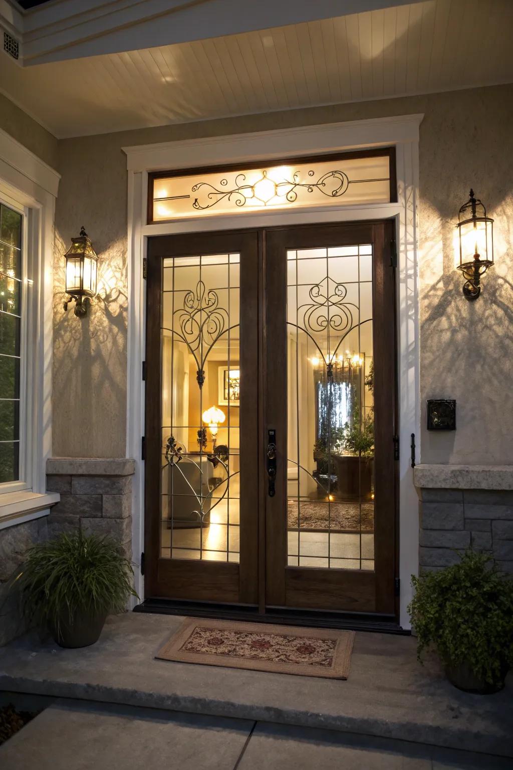 Invite the beauty of daylight with doors that celebrate natural light through glass panels.