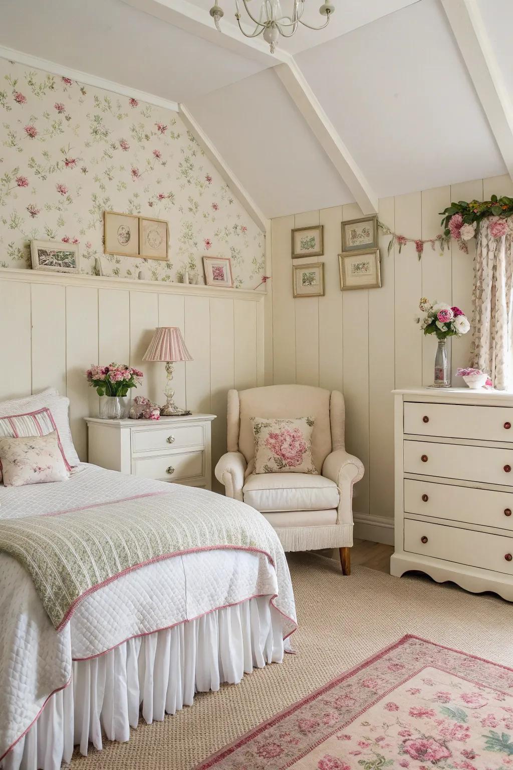 Neutral hues pave the way for a soothing French country escape.