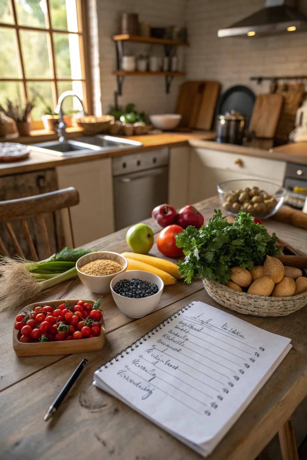 Categorizing your grocery list can streamline your shopping experience.