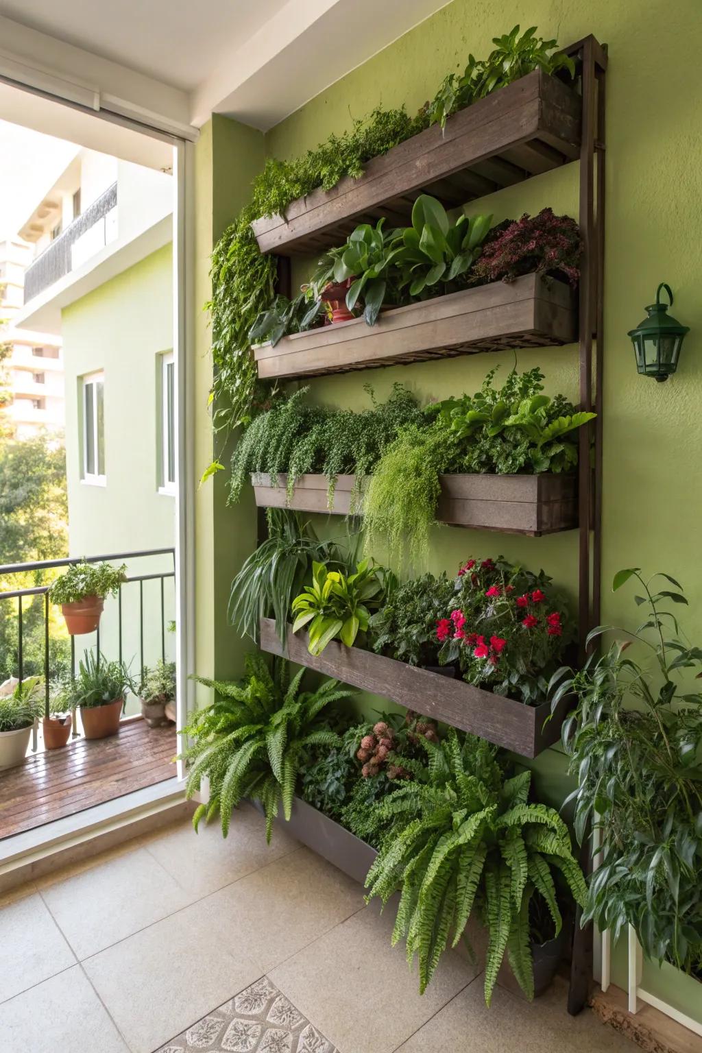 Vertical gardening makes the most of space in your grow room.