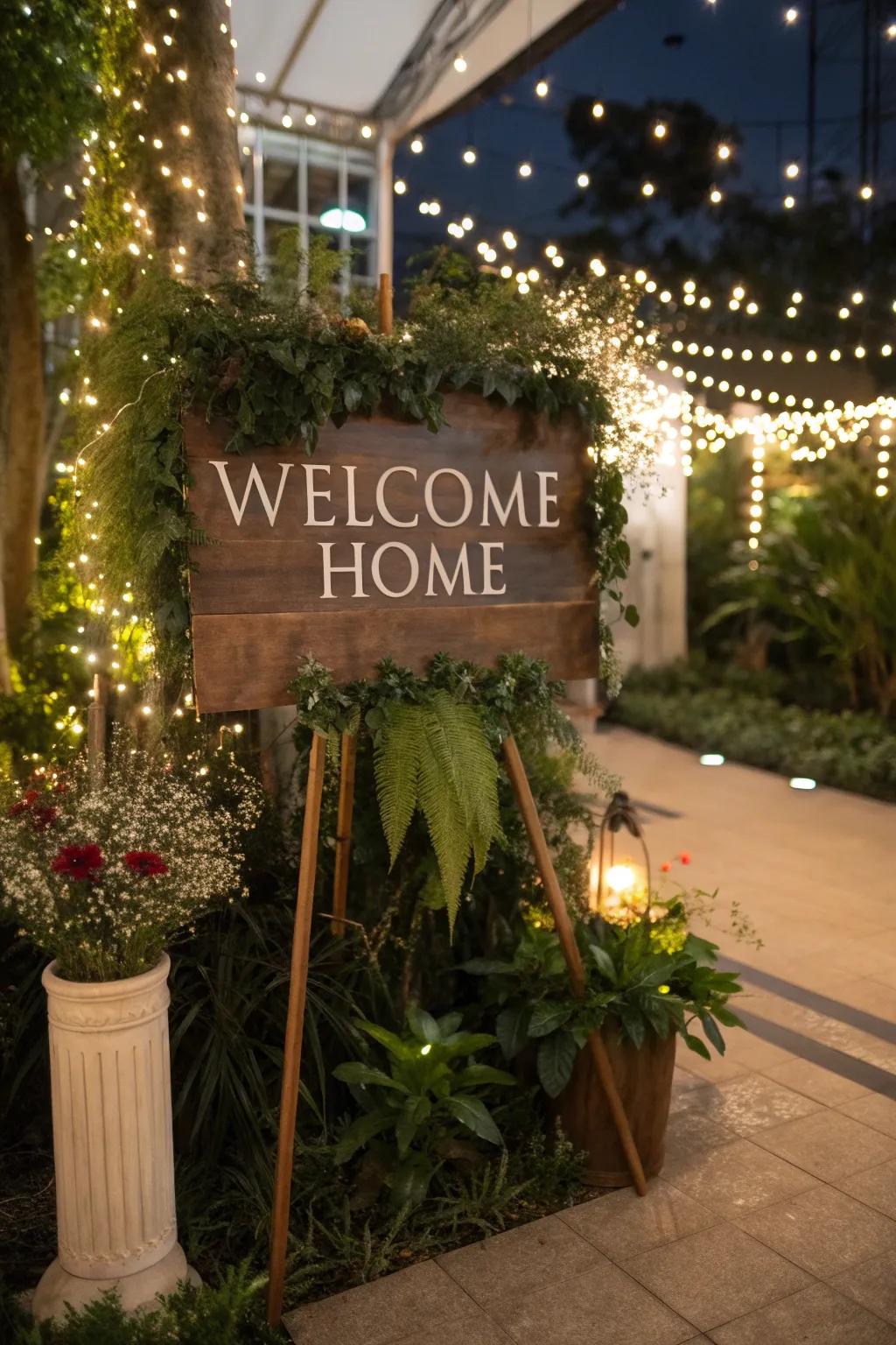 An inviting arrangement that's perfect for any homecoming gathering.