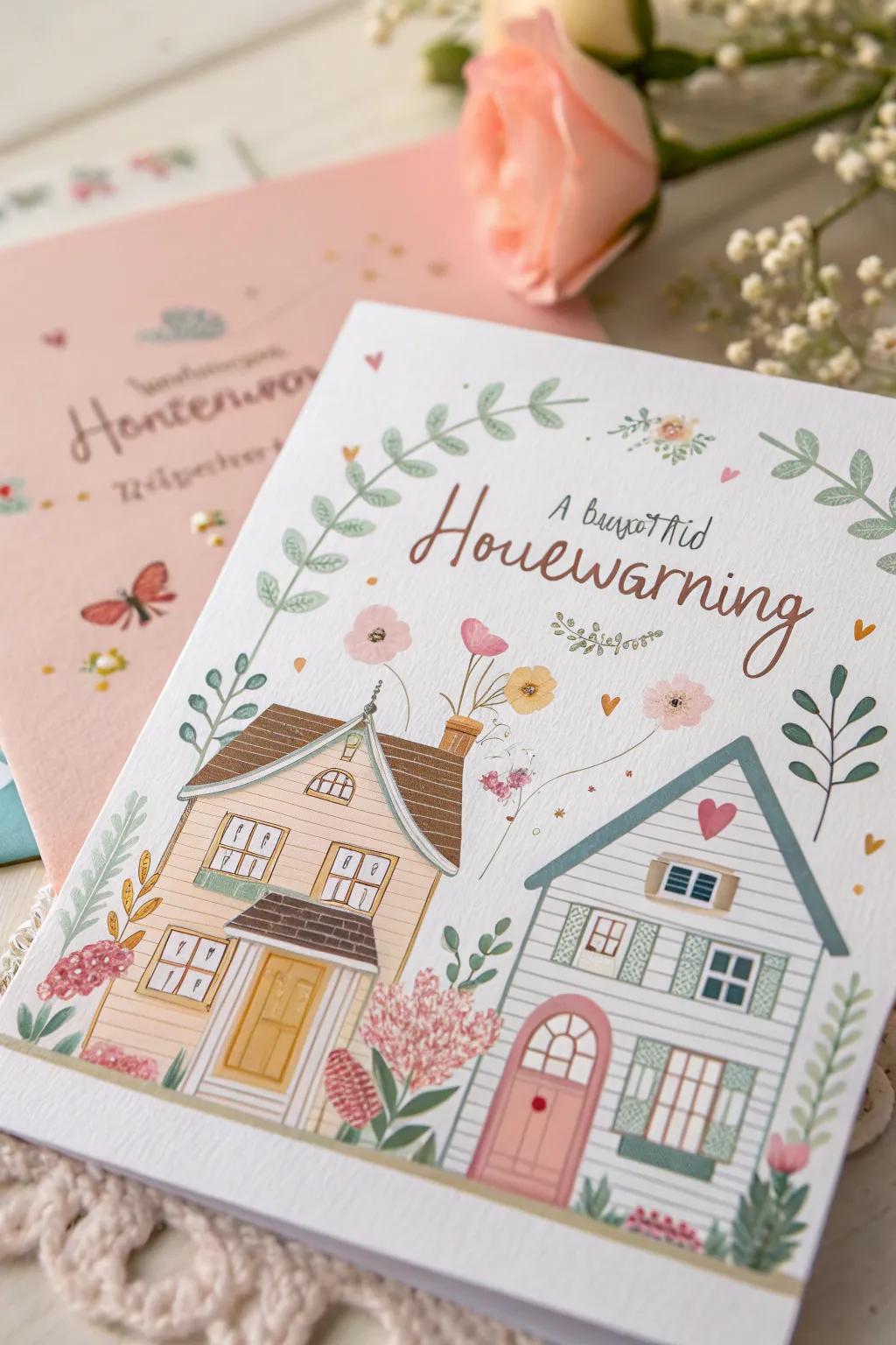 Charming house drawings for a personal touch