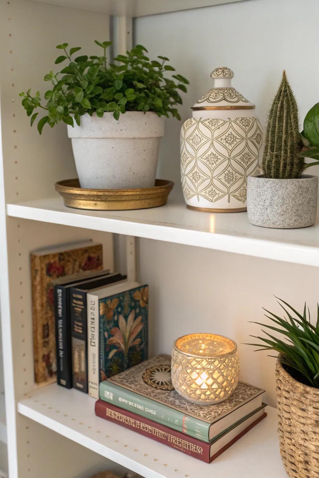 Triple arrangements cultivate equilibrium and harmony.