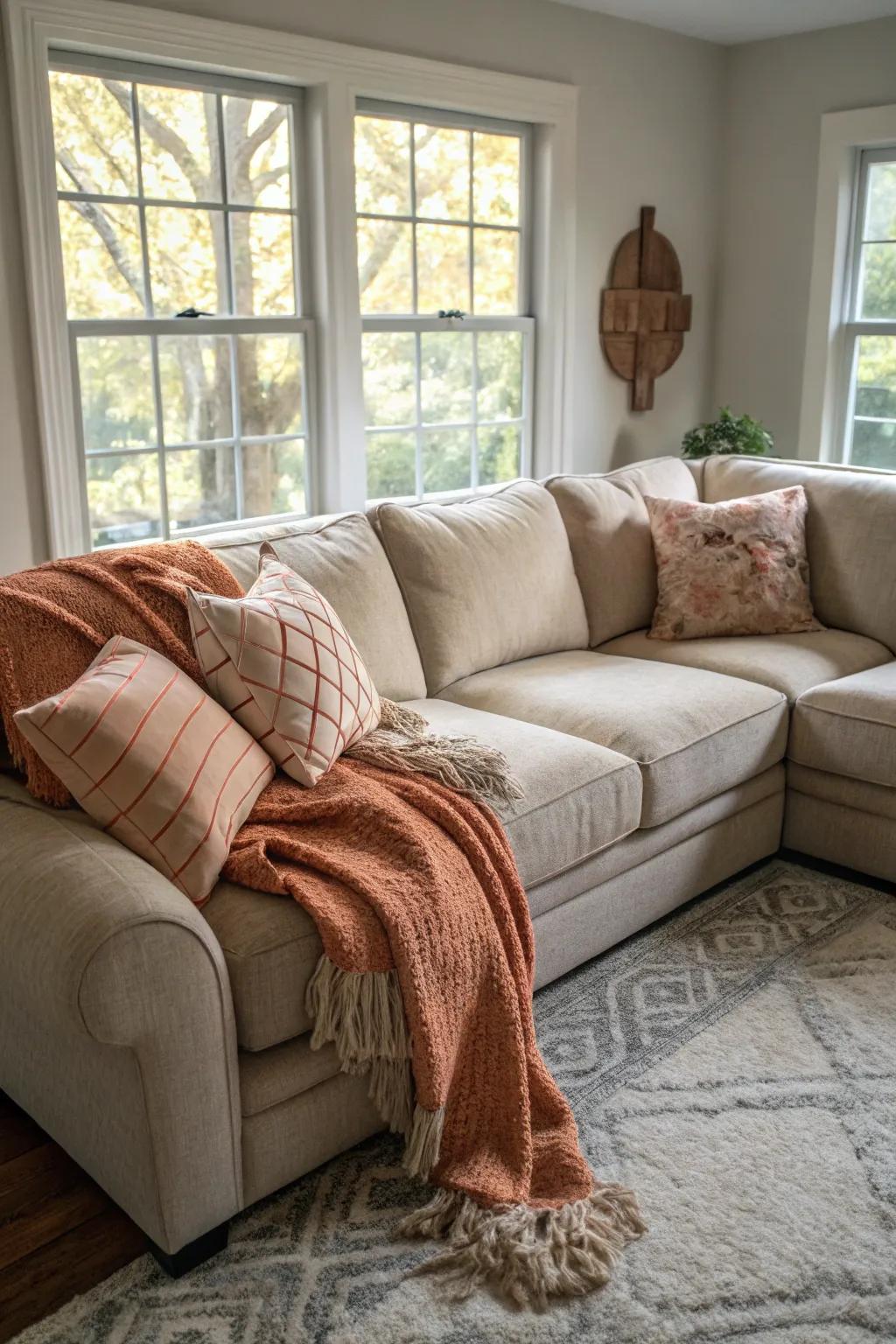 A living space featuring an inviting seating layout ideal for unwinding and connecting with others.