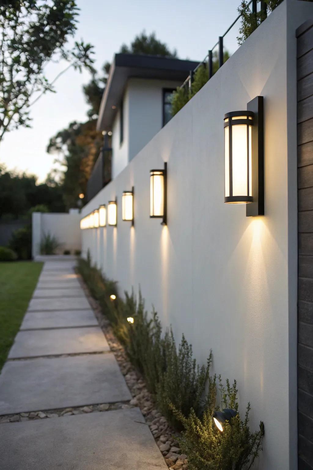 Go for sleek designs to achieve a modern feel.