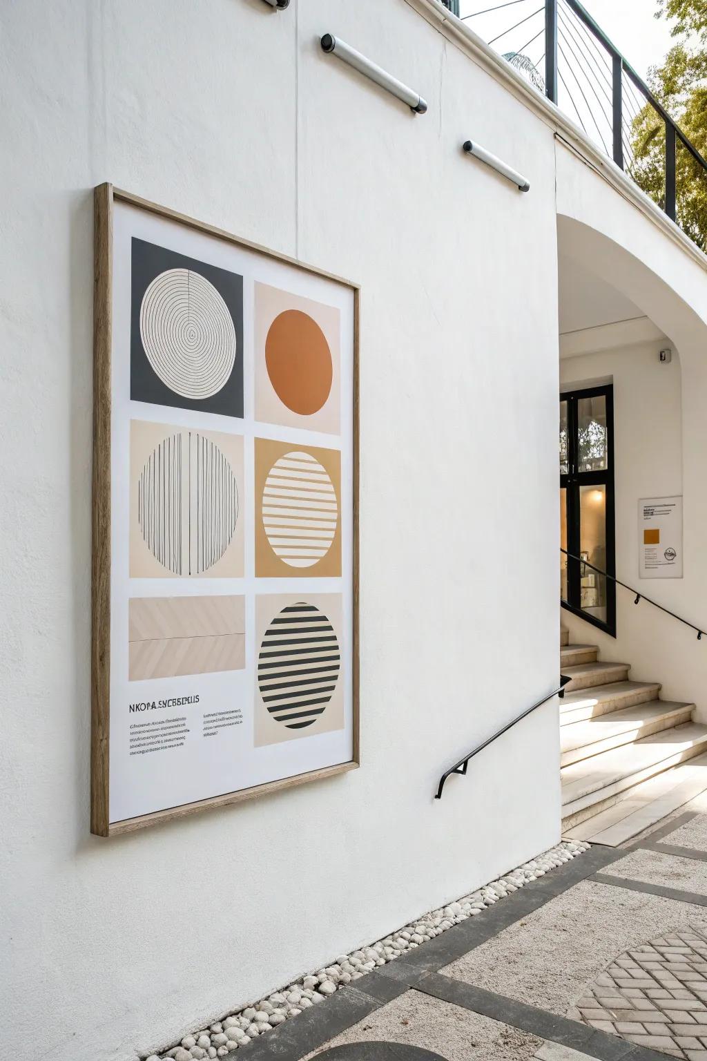 Understated posters can bring a sense of peace to any setting.