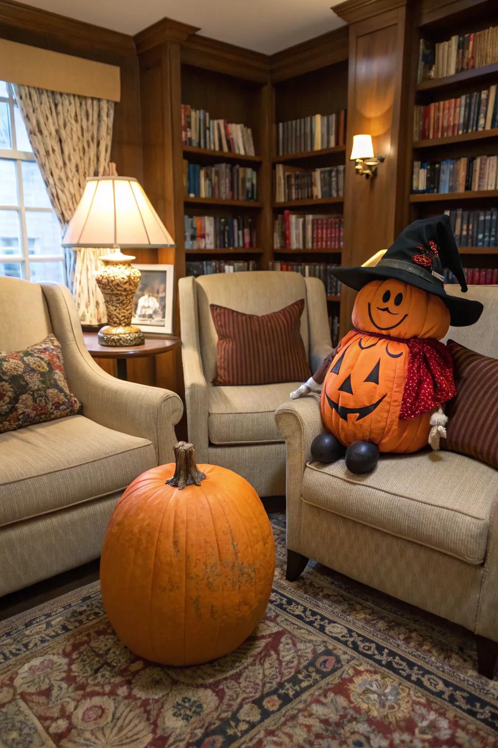Reimagine classic characters on pumpkins, turning them into storybook treasures.