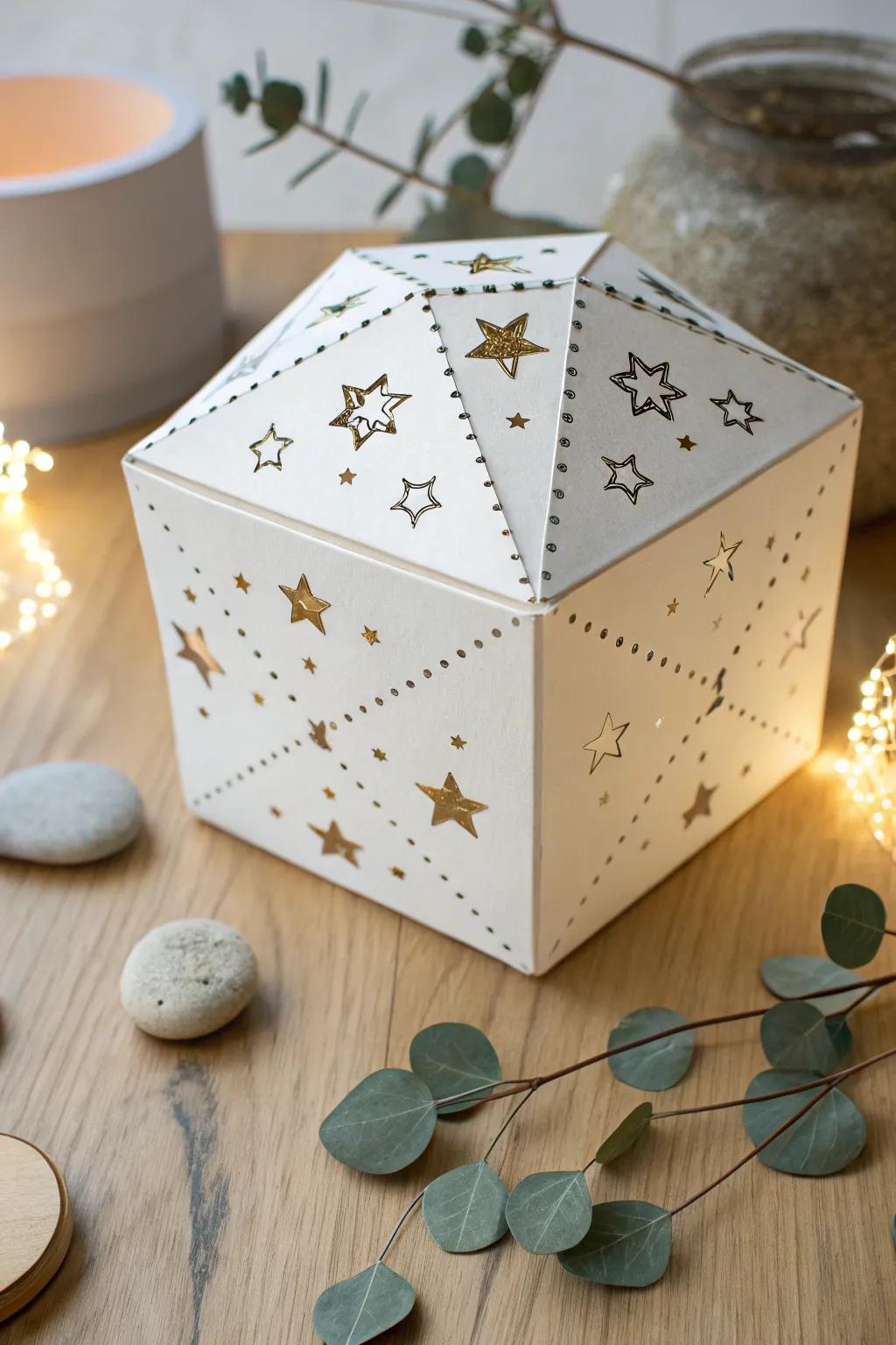 Infuse your surroundings with an element of astral enchantment &ndash; a DIY constellation projector seamlessly merging ease and ingenuity.