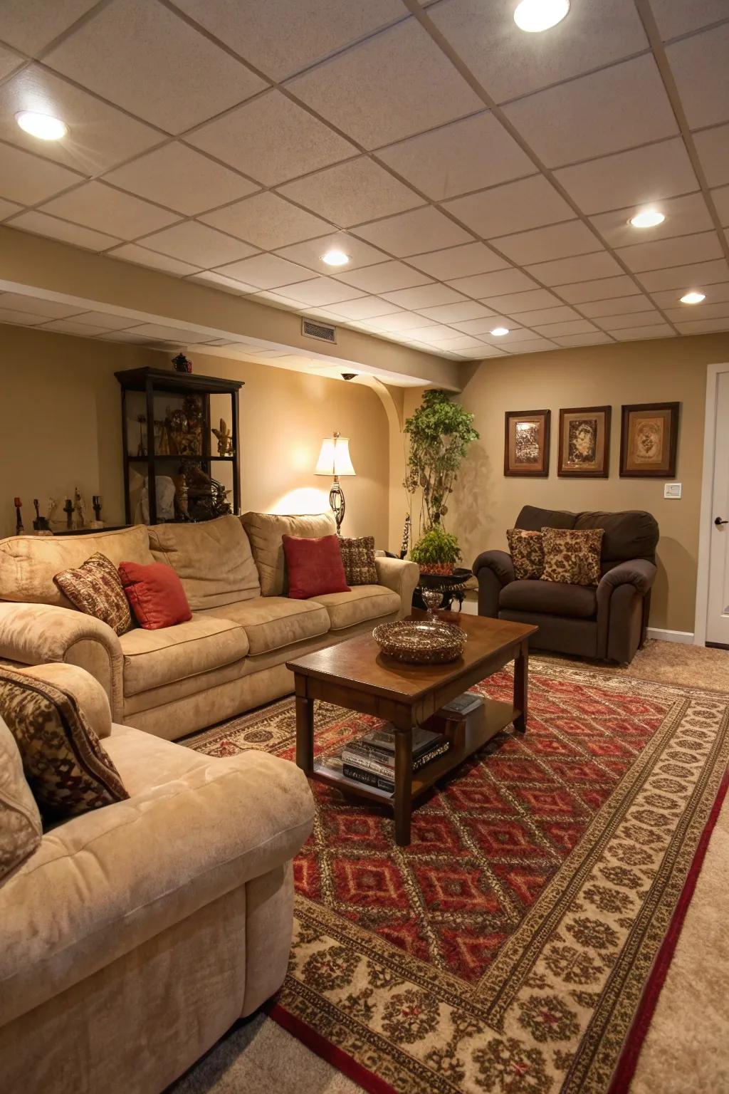 A welcoming living area ideal for family moments.