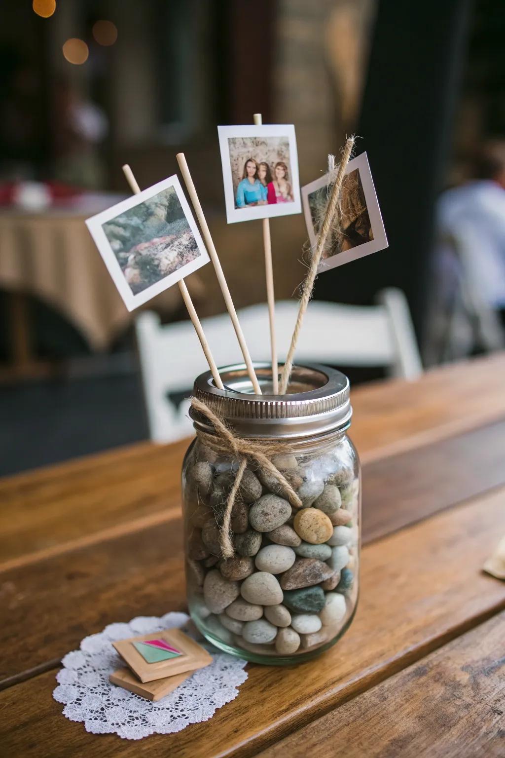 A display that shows off amazing memories.