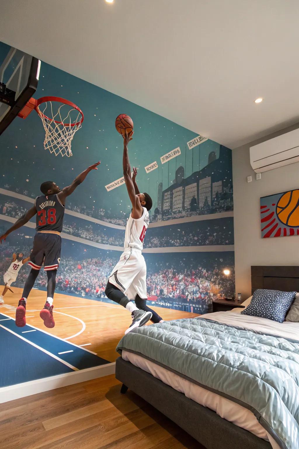Bring the game to life with captivating sports wall art.