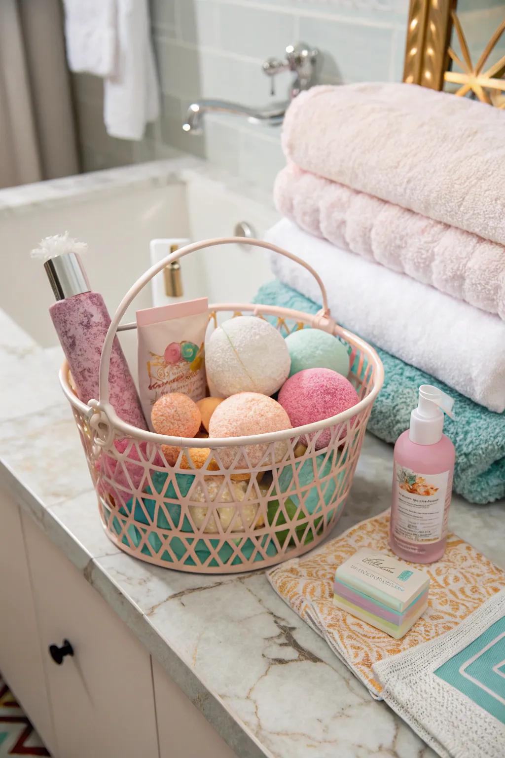 Spoil your teen with self-care essentials nestled in their Easter basket.