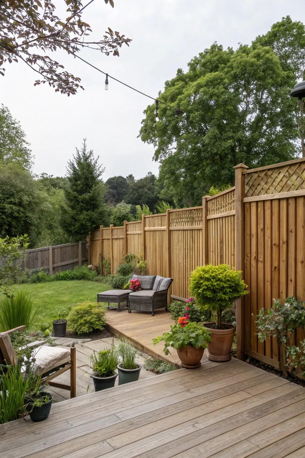 Upright panel barriers deliver a timeless and elegant aesthetic to any dwelling.