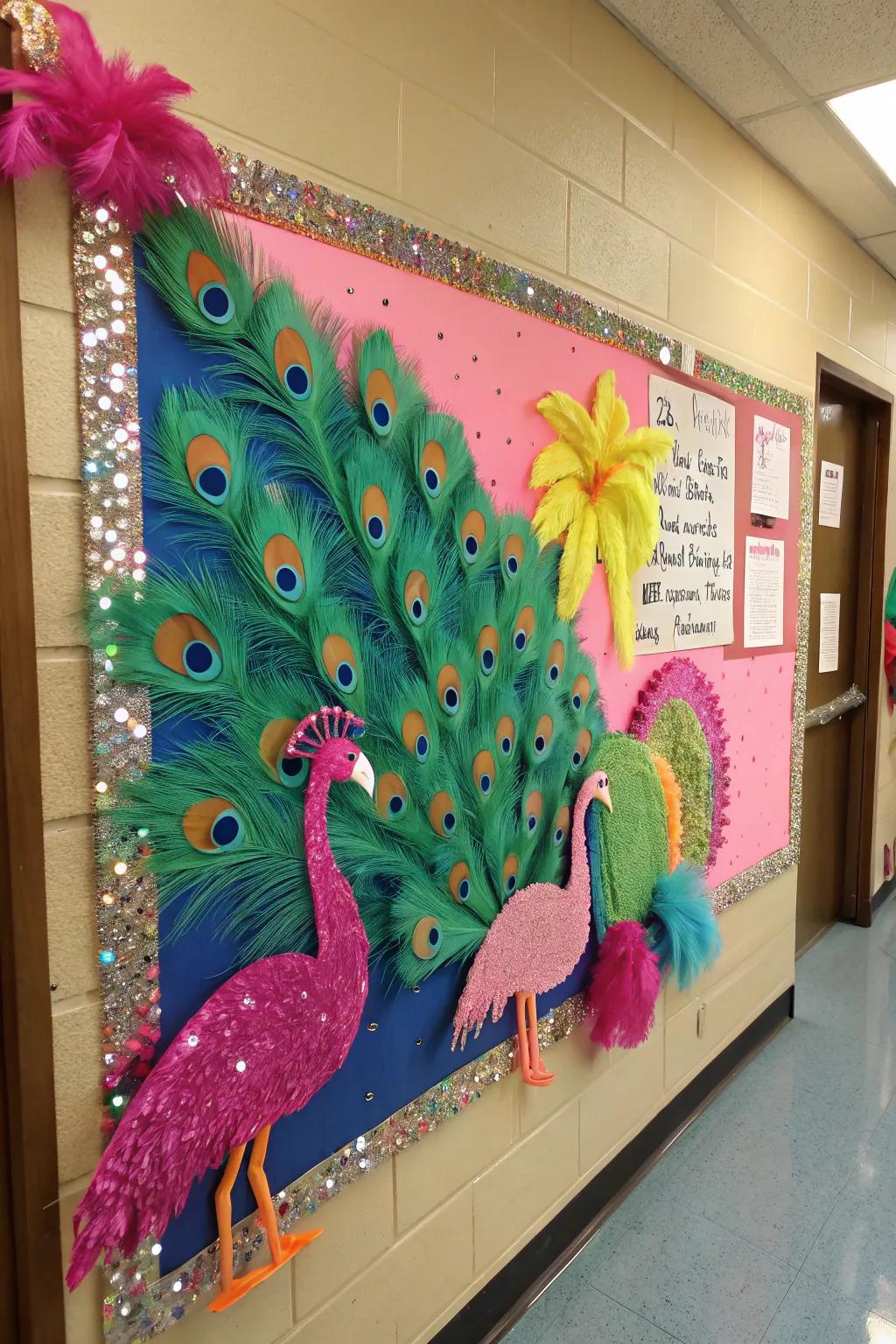 A whimsical avian sanctuary bursting with hue and charm.