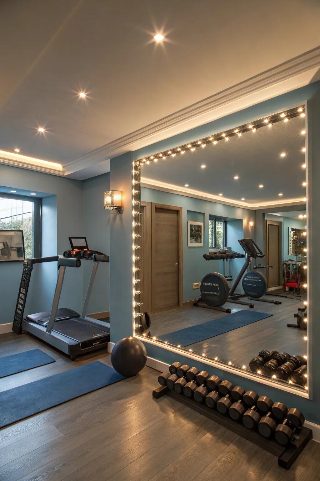 Lighting makes things feel warmer and helps you focus.