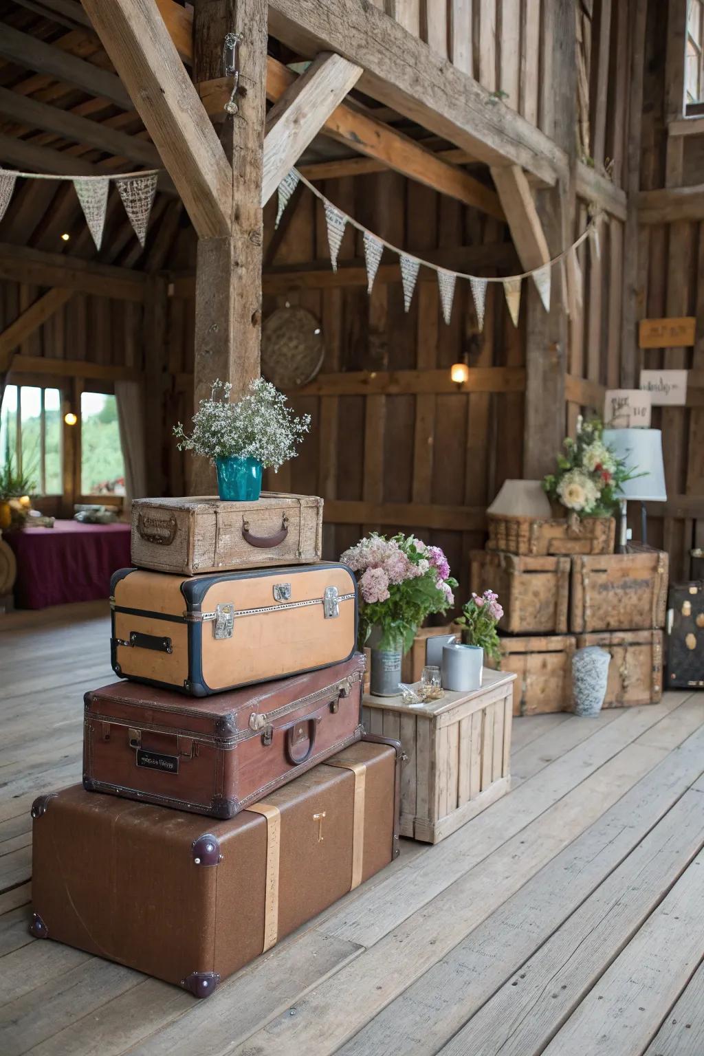 Mixed decor elements add character and charm.