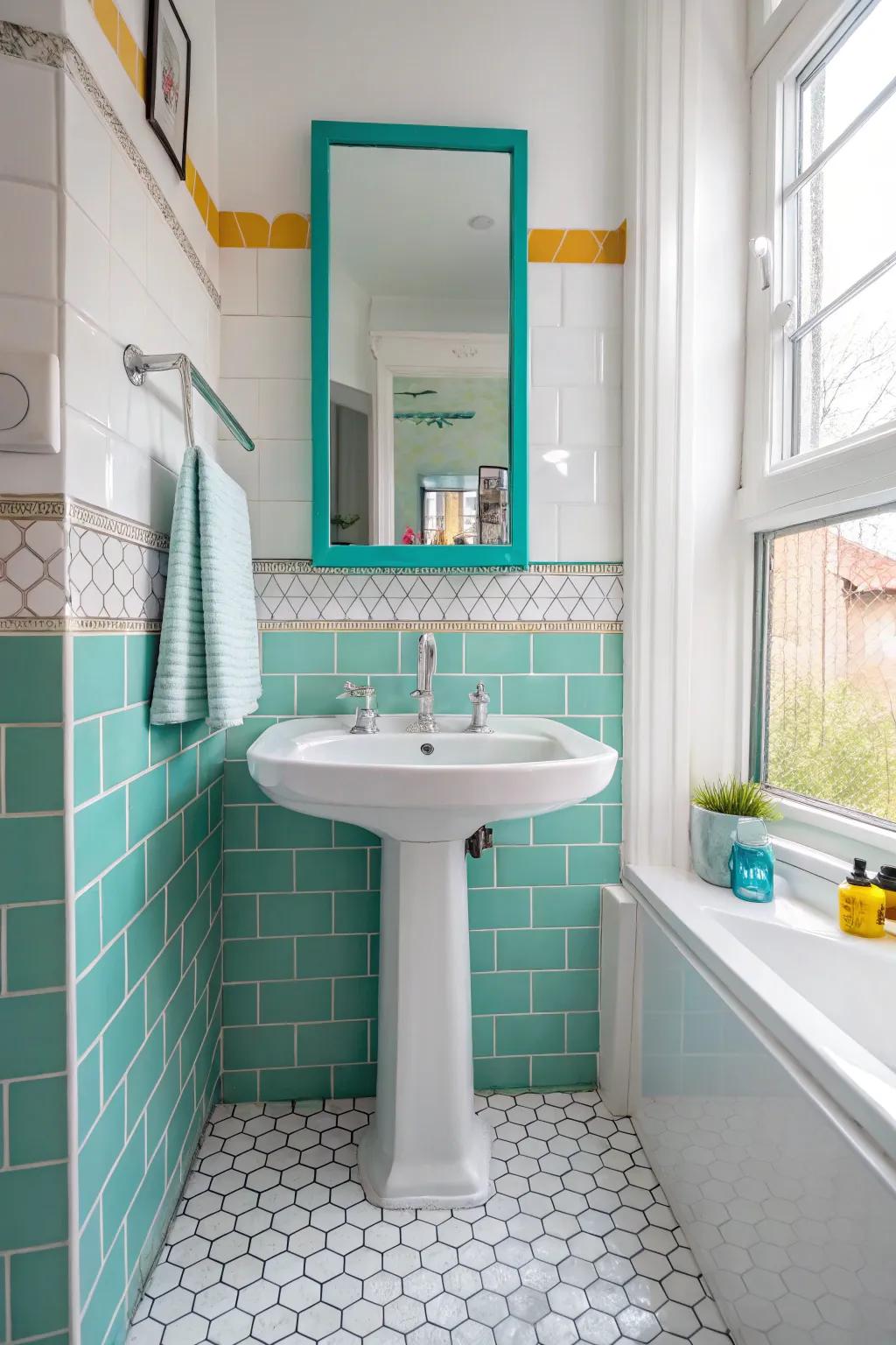 Incorporate a flash of hue for an unexpected alteration.