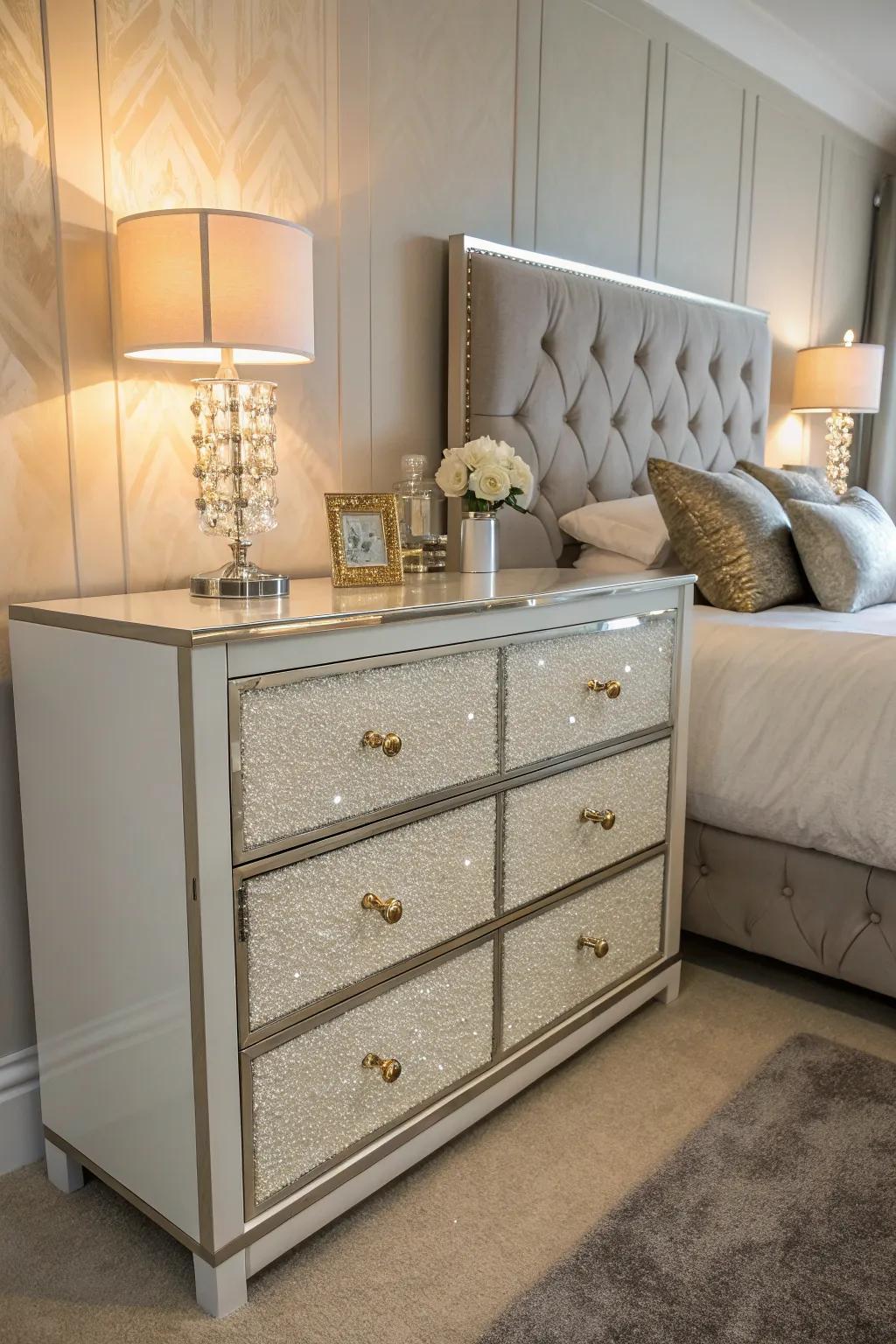 Drawer pulls convert furniture into treasures.