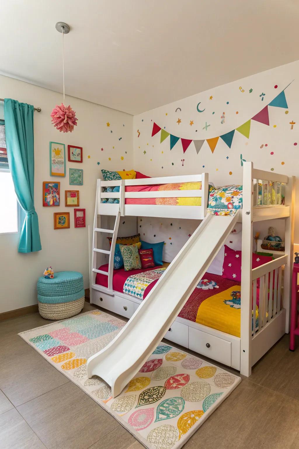 Multifunctional furniture that combines fun and practicality.