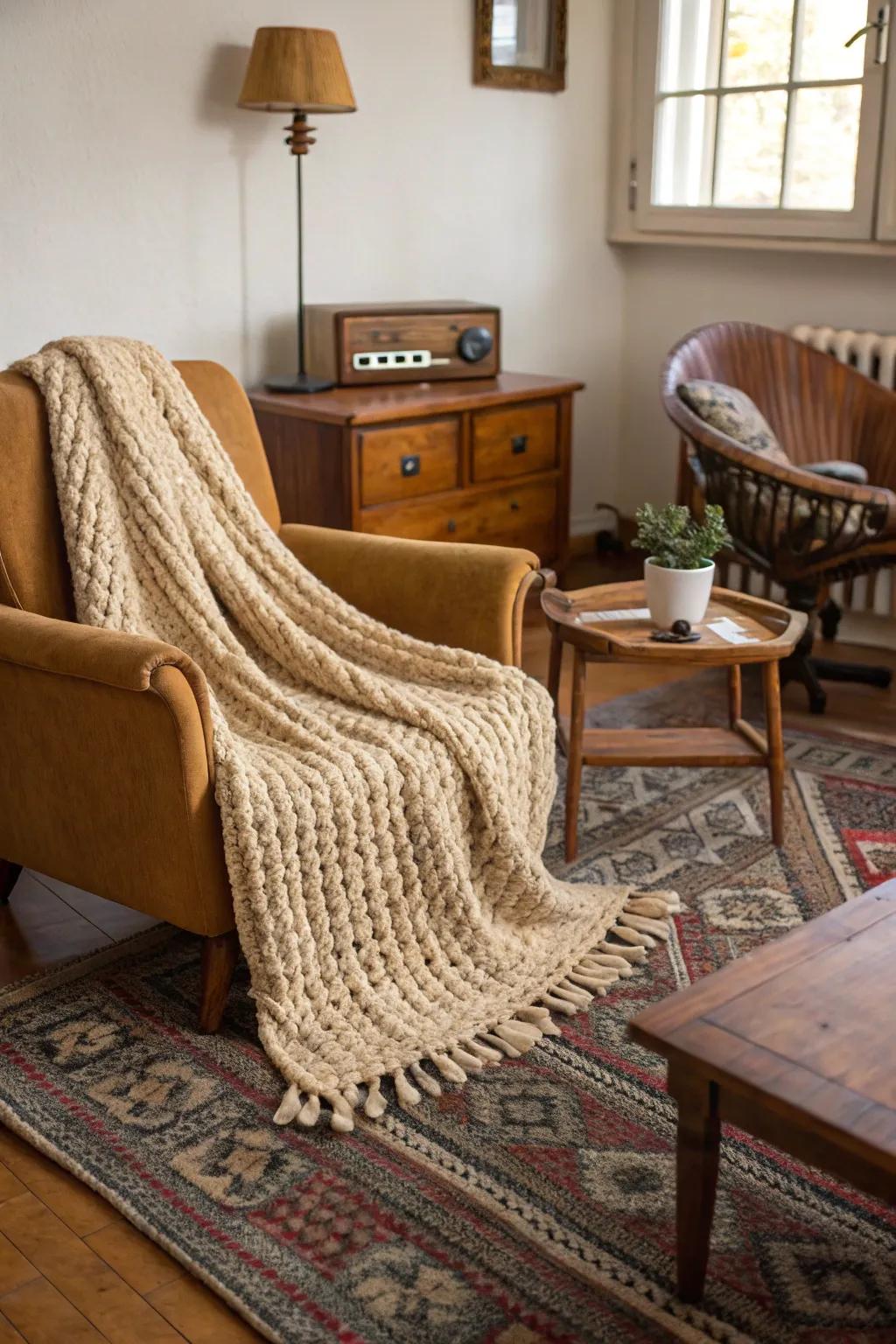 Retro colors bring nostalgic appeal to your home.