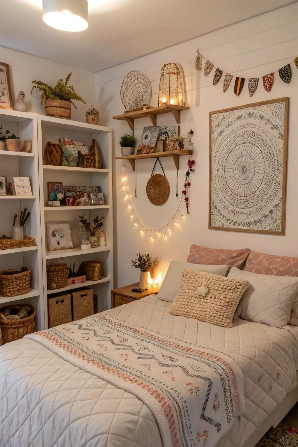 Handmade crafts add a personal and unique touch.