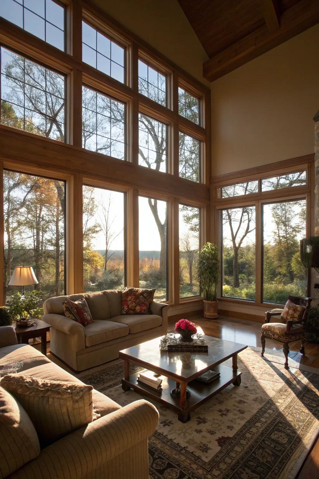 Amplify inherent light to elevate inherent warmth in your home.