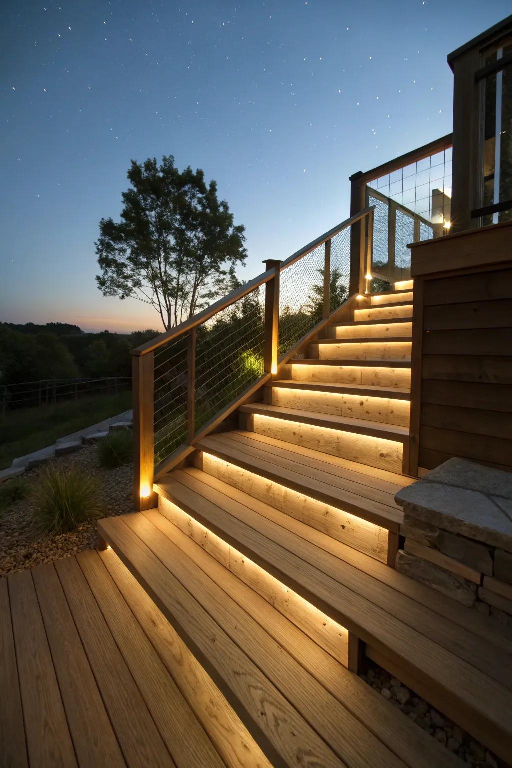 Concealed lamps for a mysterious ambiance