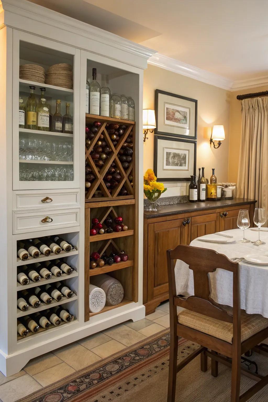 Cellar units can be versatile storage solutions beyond just wine.