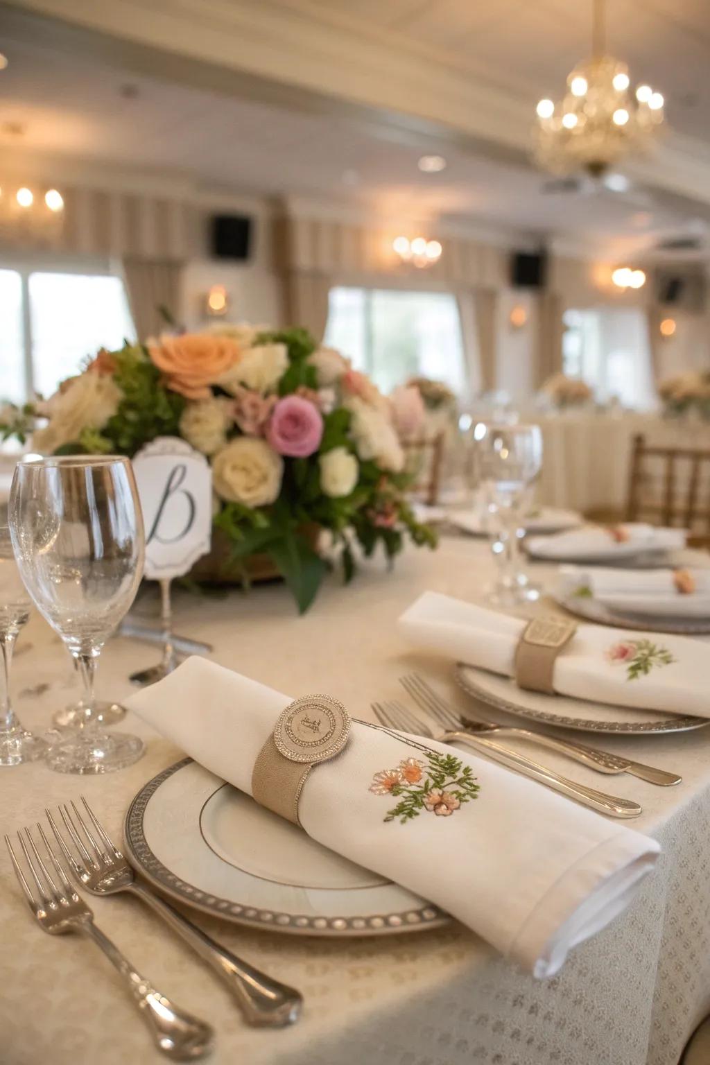 Individualized components make each guest feel valued and welcomed.