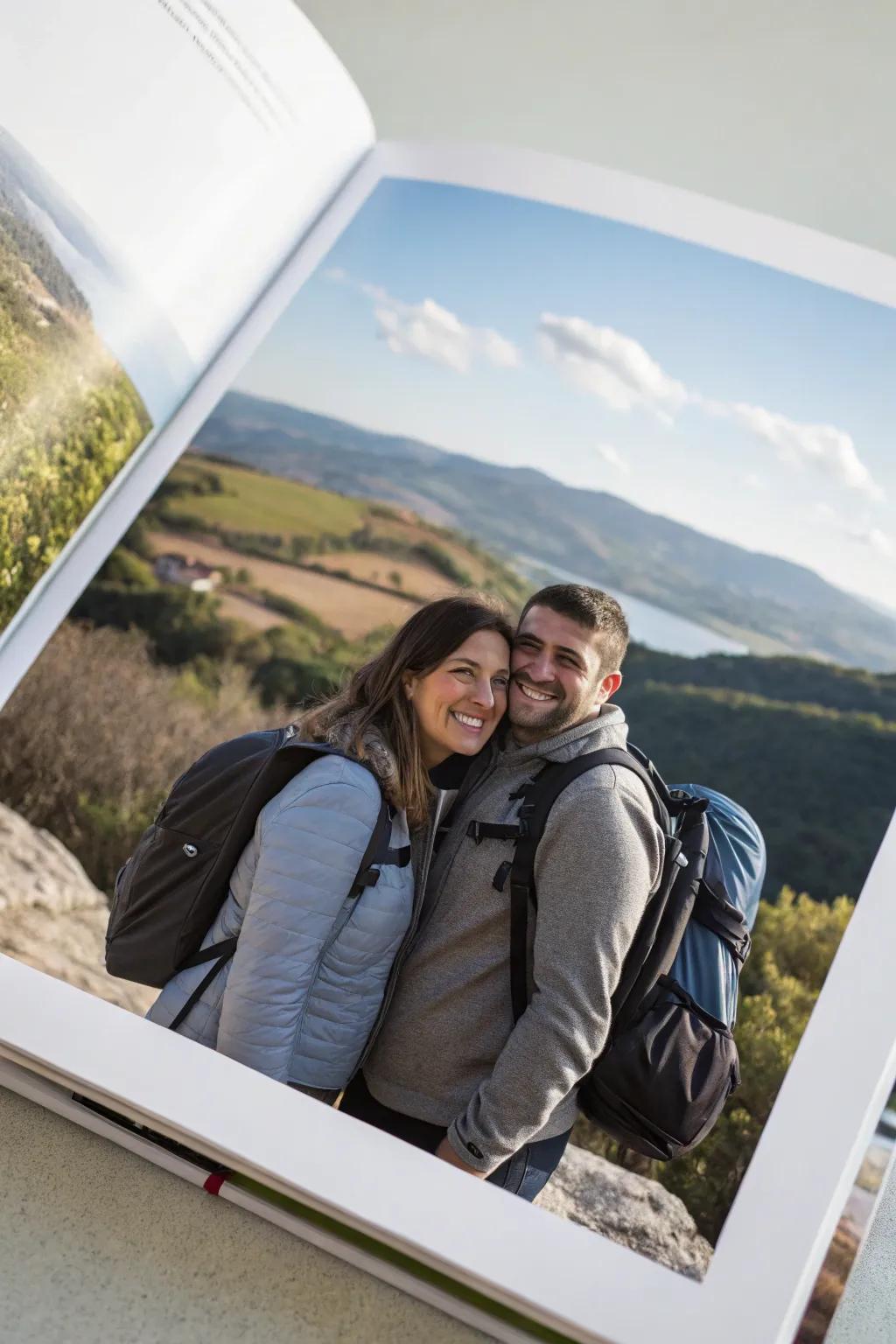 Travel adventures add excitement to an engagement chronicle.