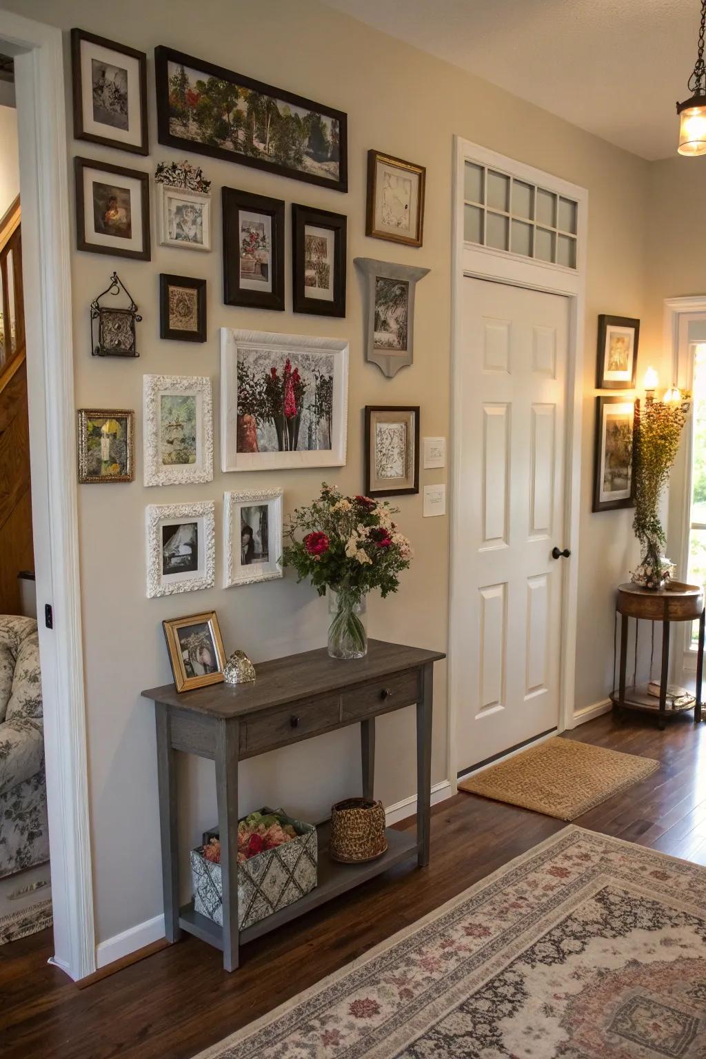 Individual touches make your entryway feel welcoming and distinctive.