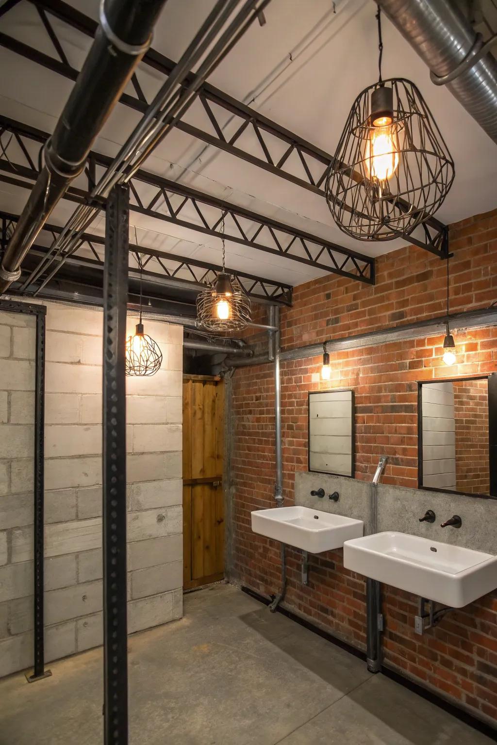 Imaginative lighting solutions contribute character and enhance your bathroom’s ambiance.