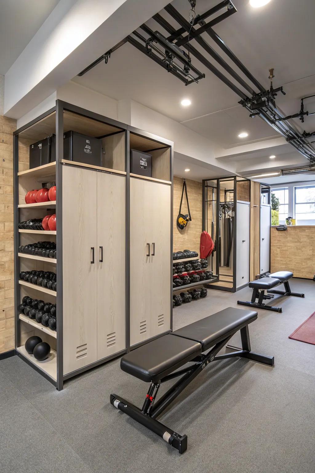 Make the most of your space with multifunctional furniture.