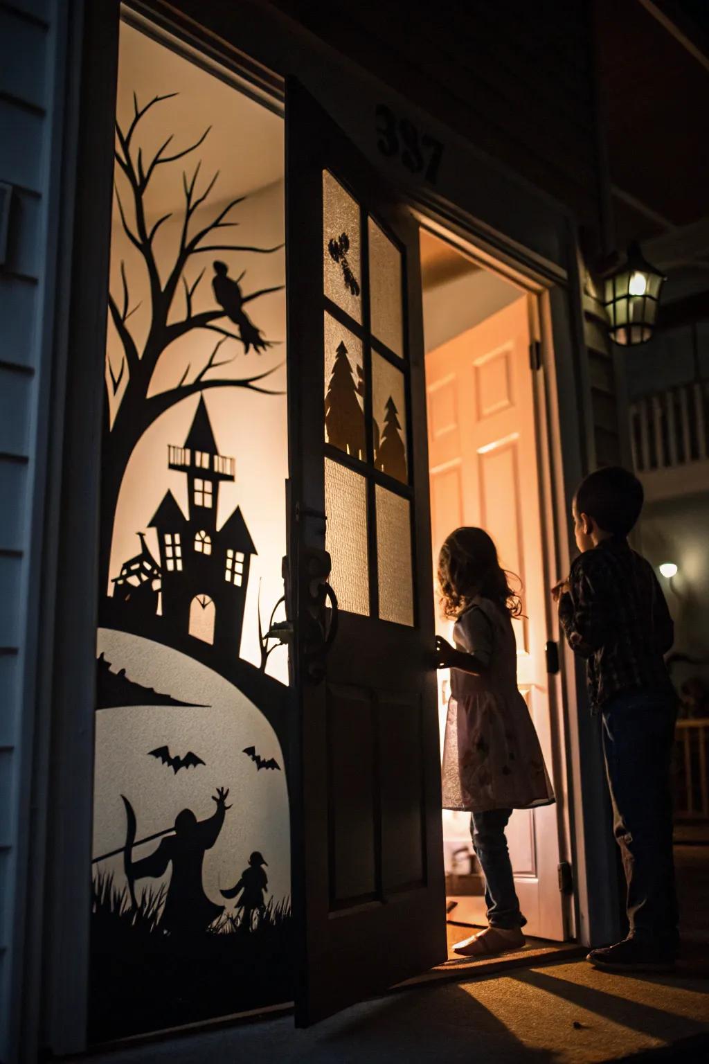 A haunted house scenario heightens drama and fascination.