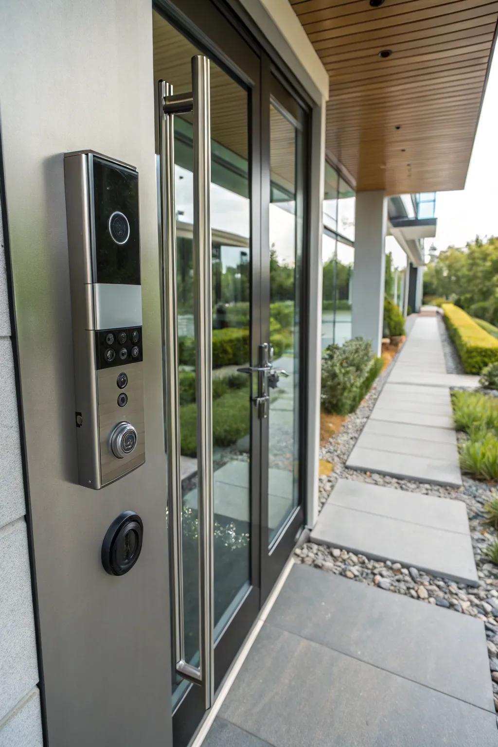 Visual portals enhance security when integrated with intercoms.