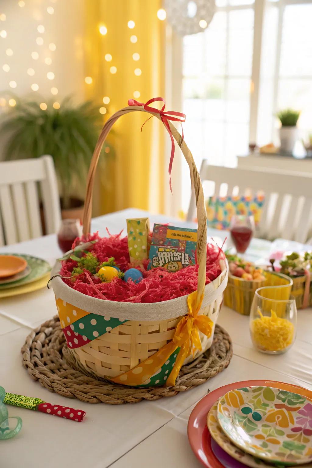 Themed packing materials enhance both aesthetics and functionality.