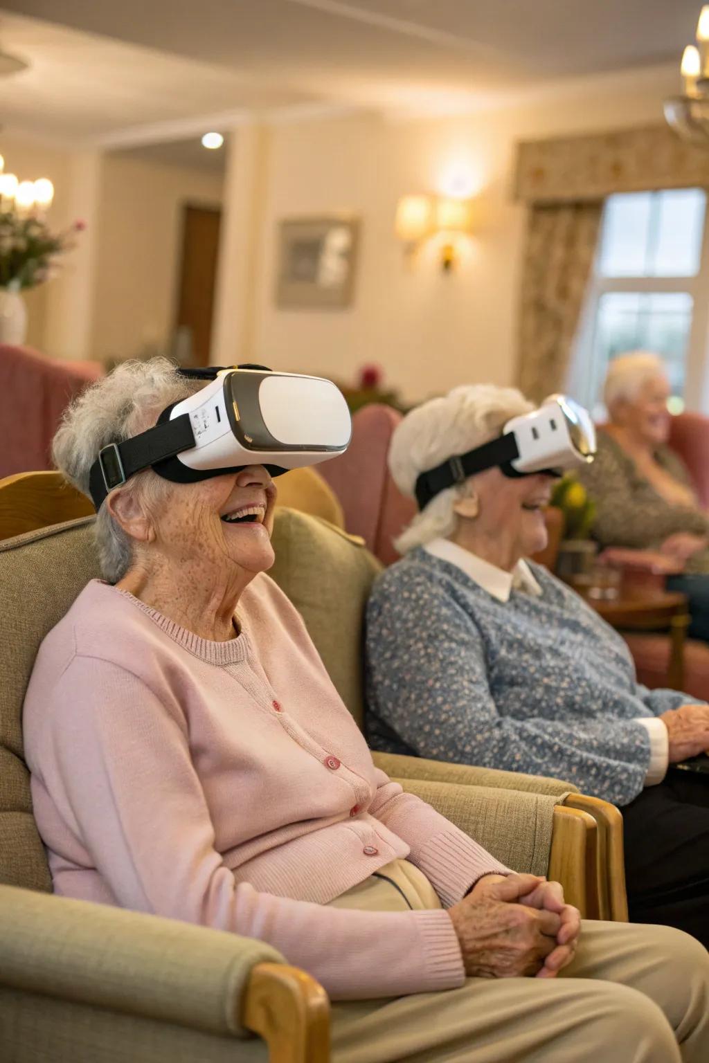 Broadening horizons through tech-driven activities.
