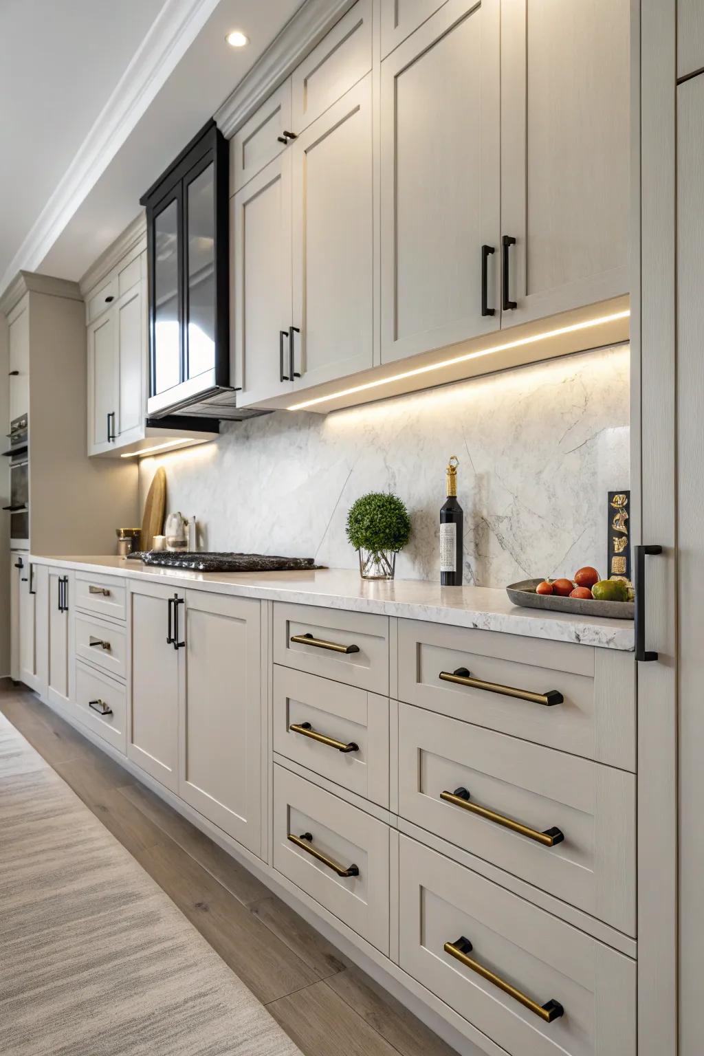 Satin finishes deliver a refined and contemporary aesthetic.