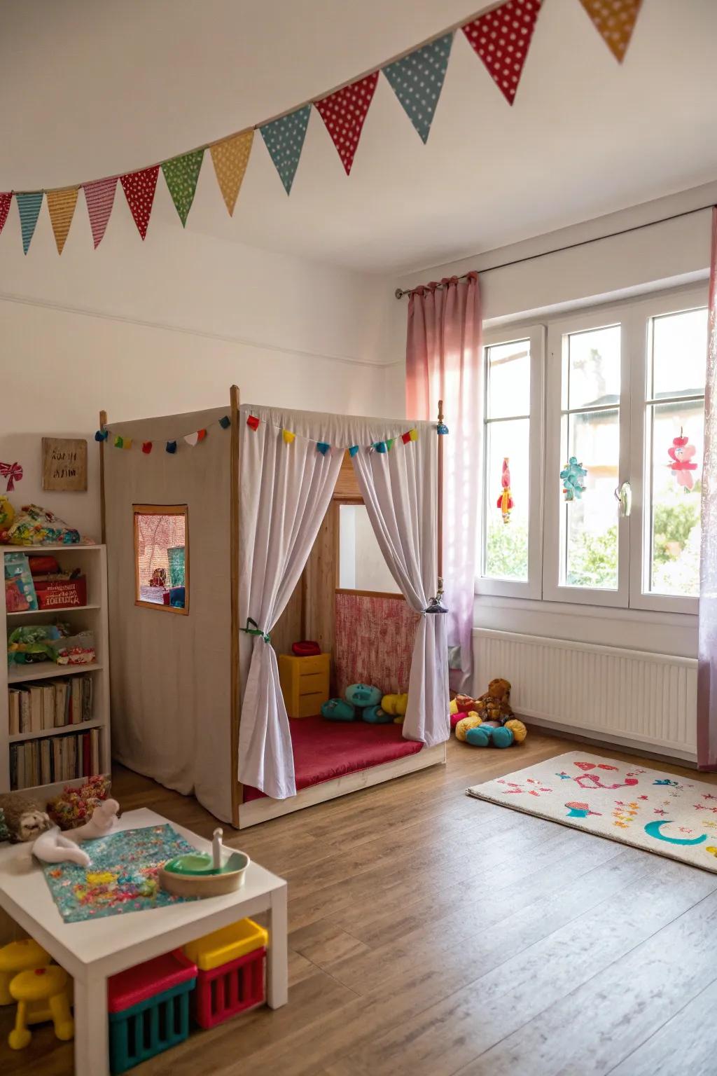 A DIY marionette theater where storytelling materializes.