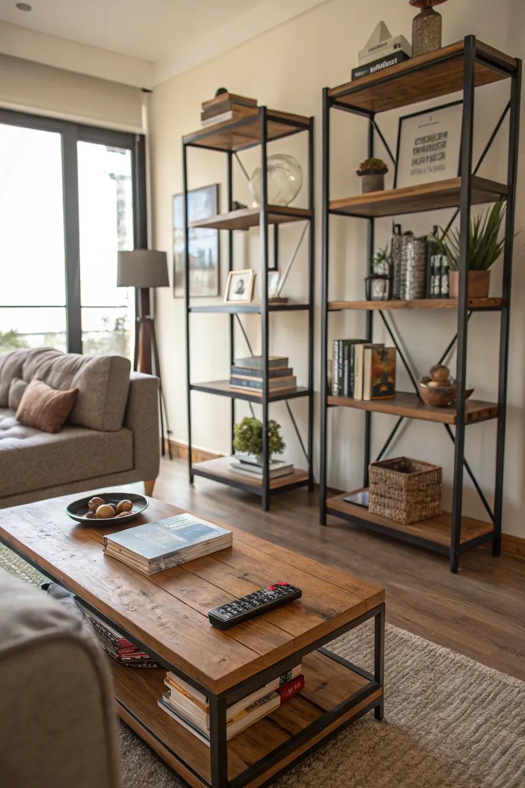 Industrial vibes add a tough, masculine edge.