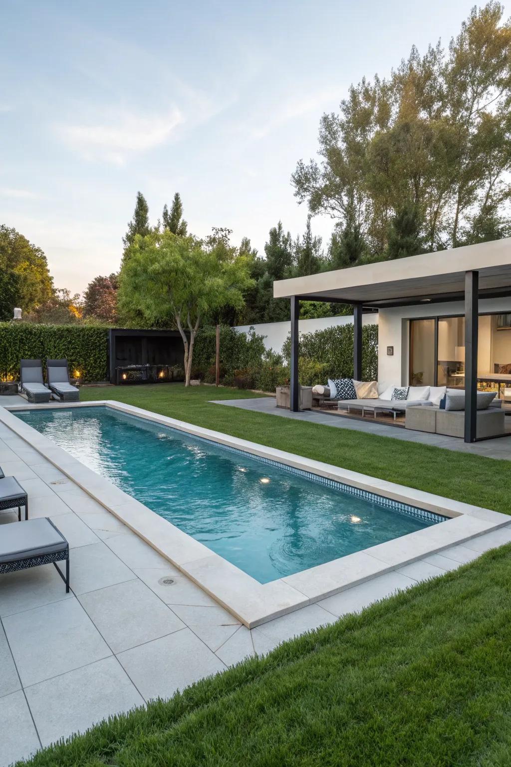 Composite pools are resilient and stylish.