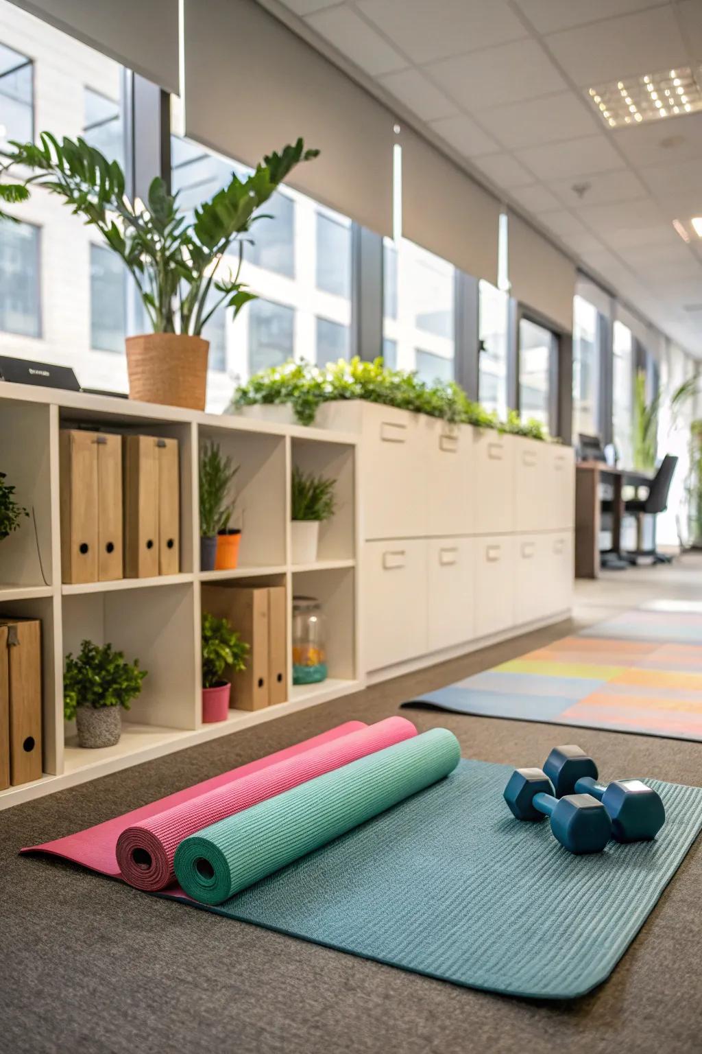 A area to break a sweat!