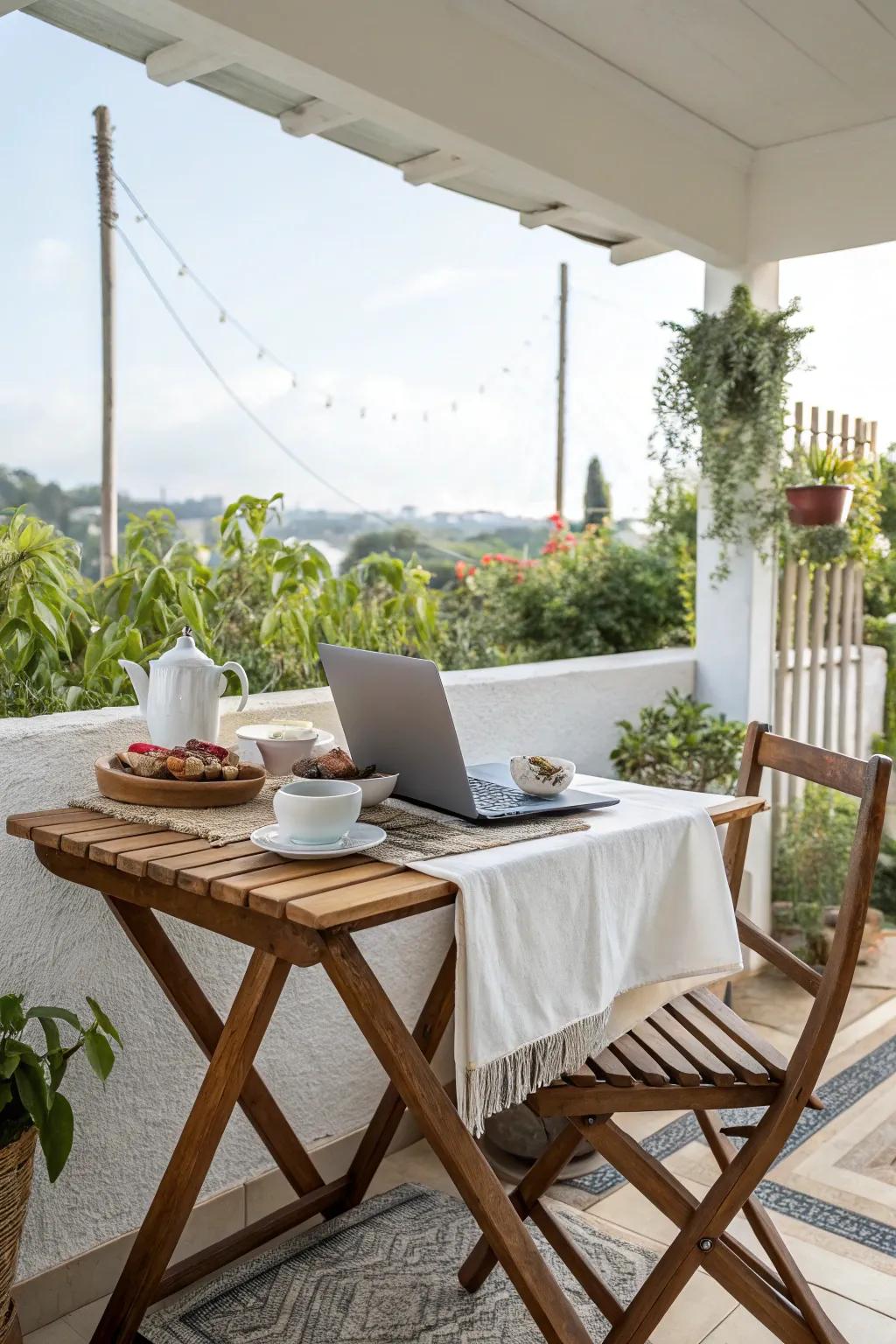 Versatility with a multi-use nook.