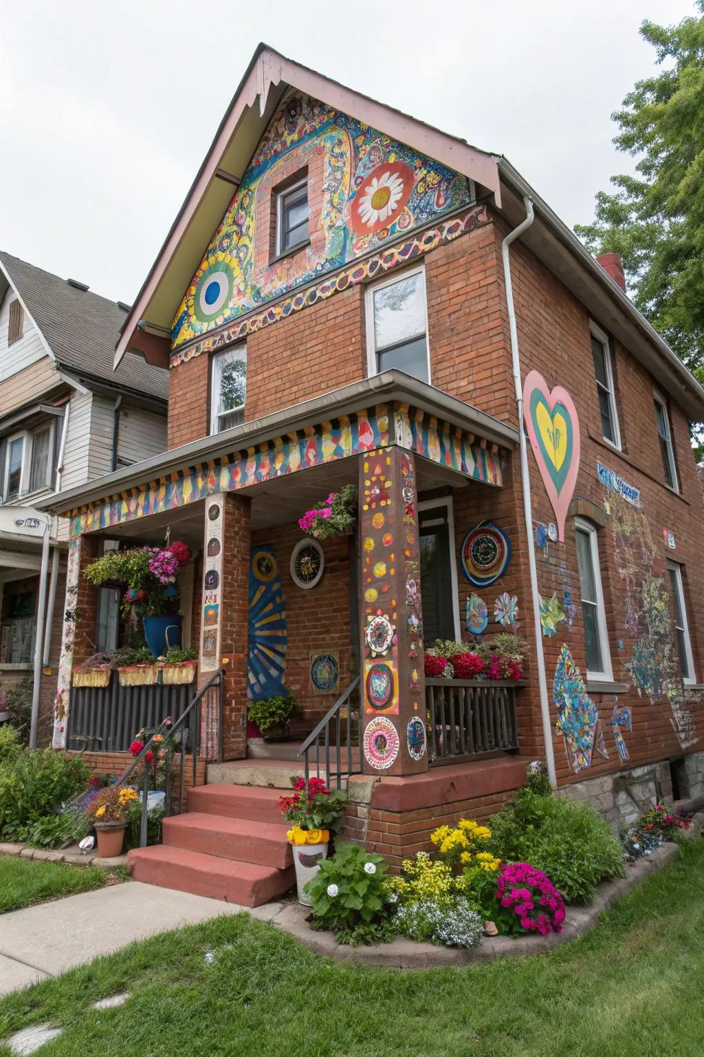 Whimsical patterns bring a playful and unique charm.