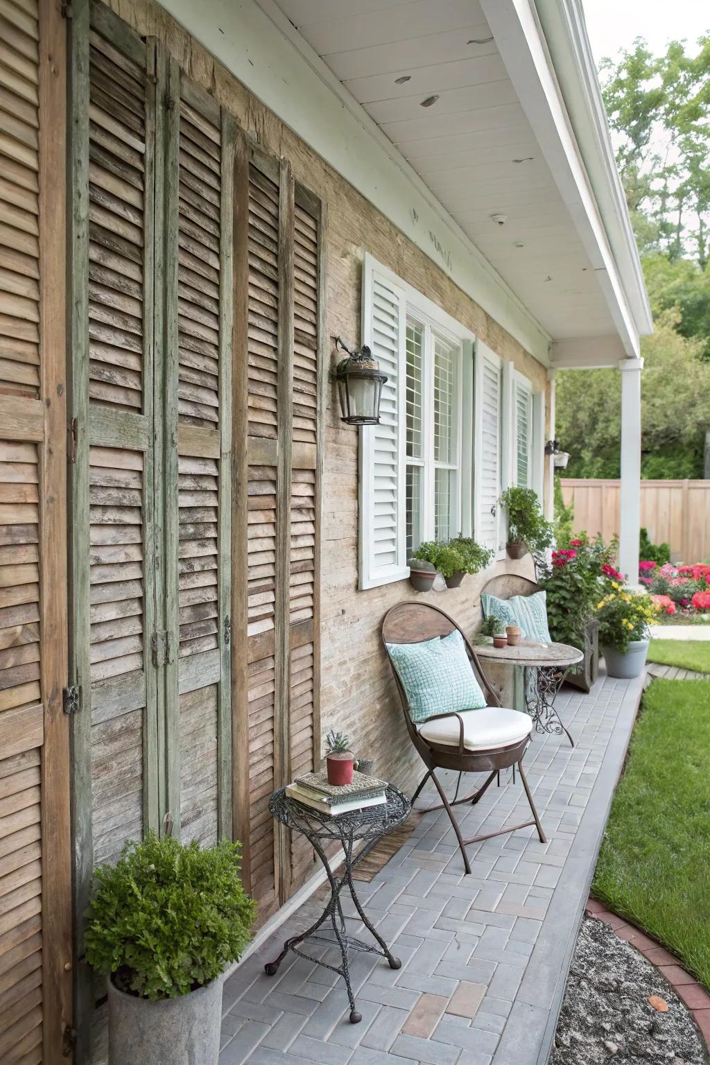 Repurpose window coverings for a traditional charm.